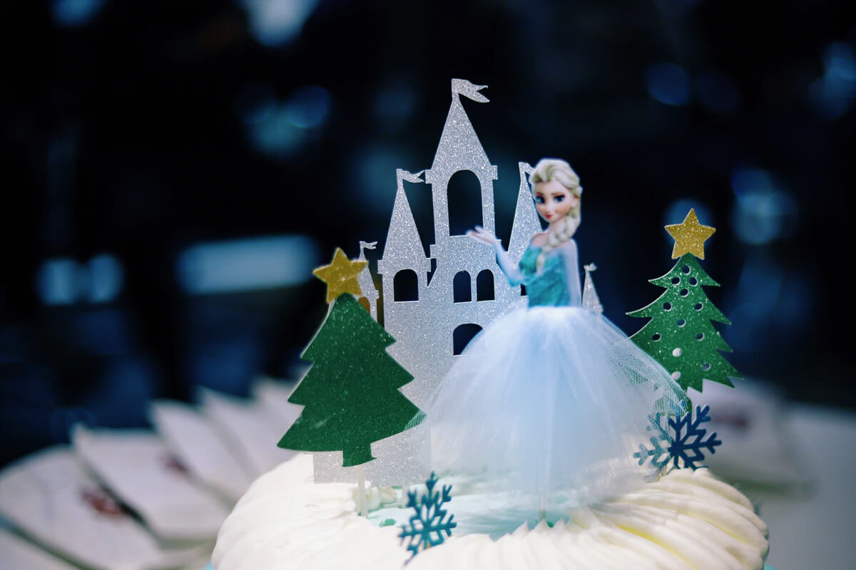 Realiser Un Gateau Reine Des Neiges Facile