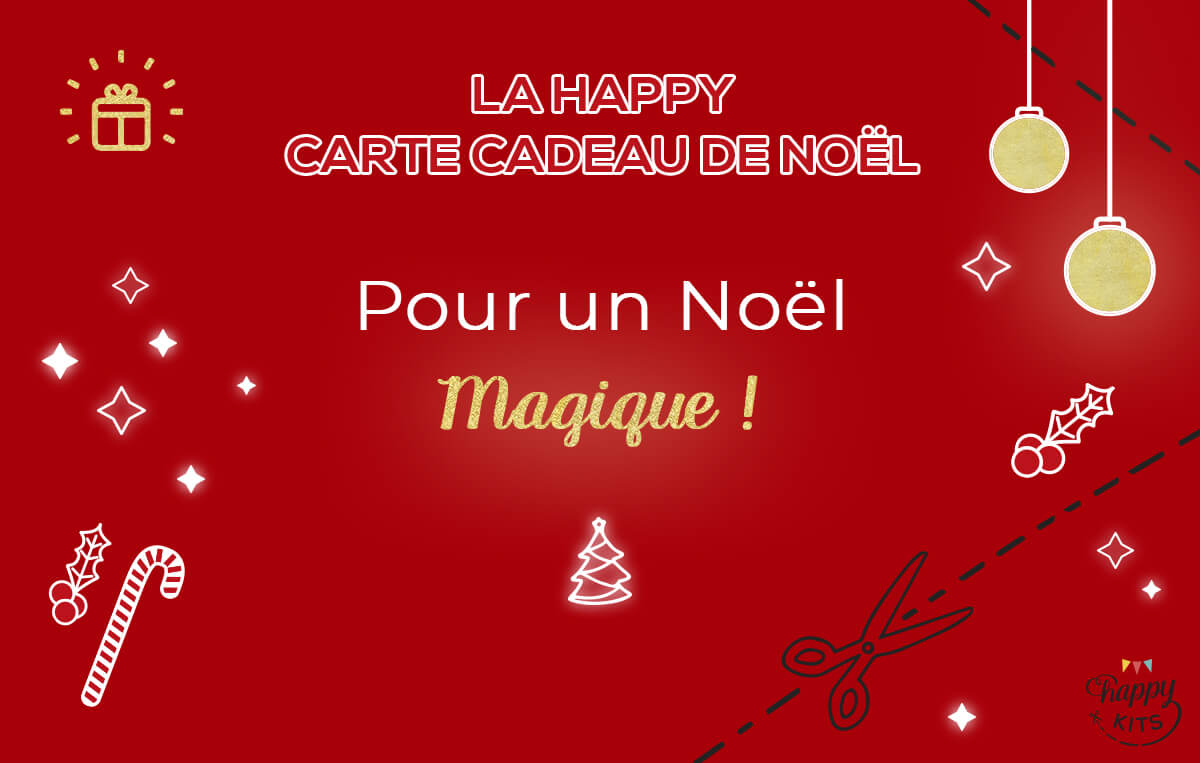 Nos happy cartes cadeaux Happy Kits